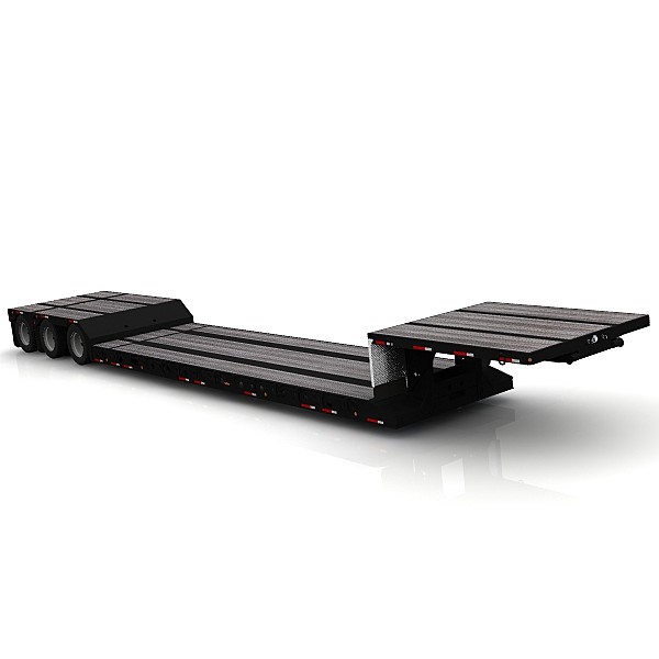 fontaine renegade lowboy extendable 3d model - Fontaine LXT40 Renegade extendable lowboy by bansheewoj